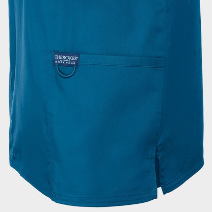 Ανδρική ιατρική μπλούζα CHEROKEE V-NECK CARIBBEAN BLUE WWE670 - 7