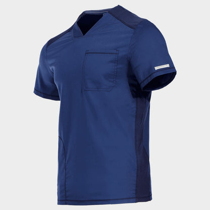 Ιατρική μπλούζα CHEROKEE V-NECK DARK BLULE WWE603. Men's - 3