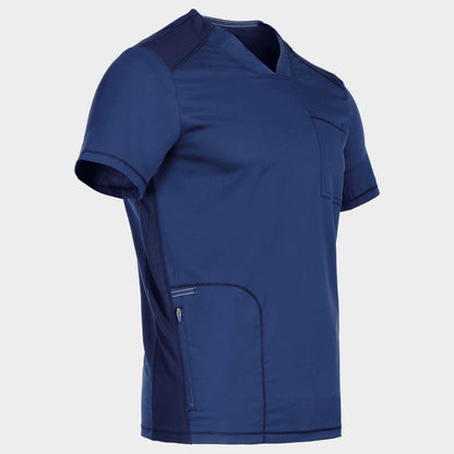 Ιατρική μπλούζα CHEROKEE V-NECK DARK BLULE WWE603. Men's - 4