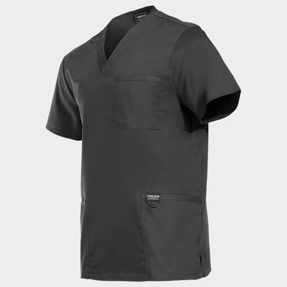 Ιατρική μπλούζα CHEROKEE V-NECK GREY WWE670. Men's - 3