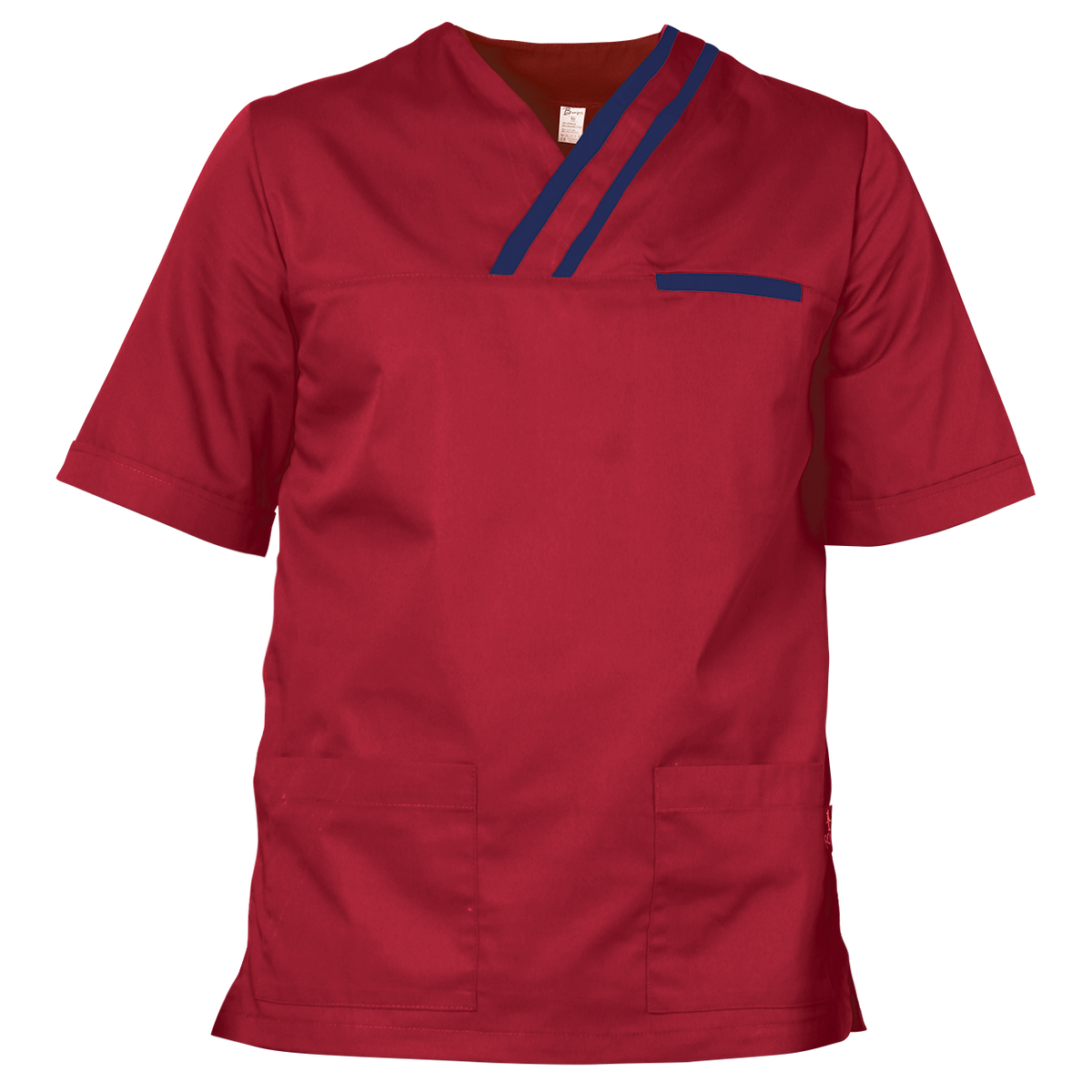 Αντρικός Ιατρικός μανδίας OLIVER DARK RED/NAVY