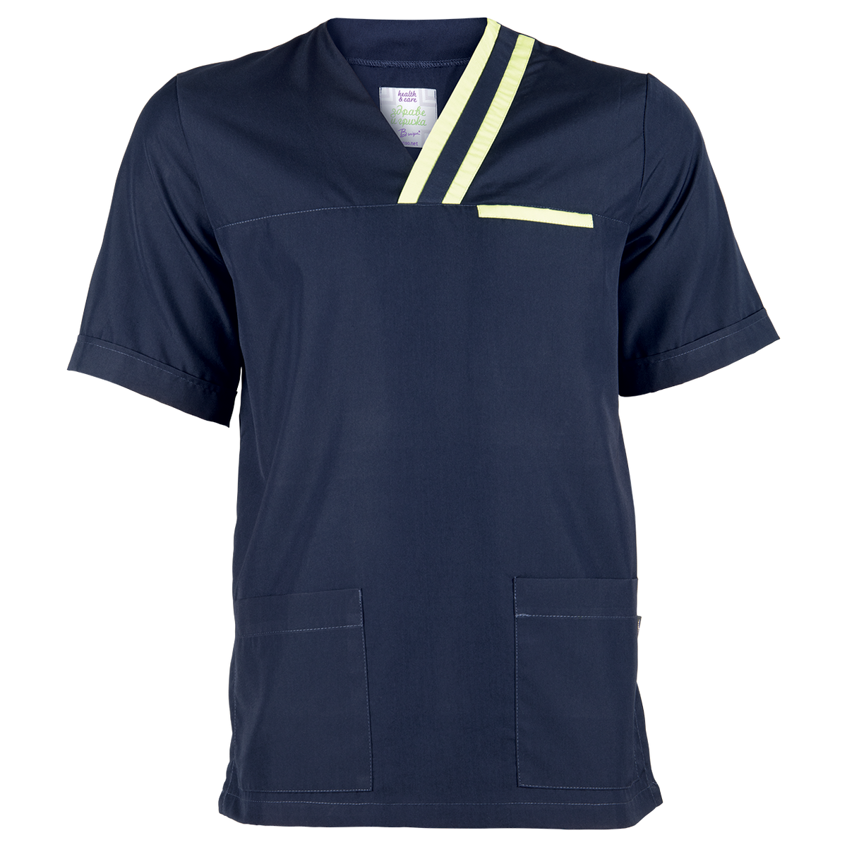 Αντρικός Ιατρικός μανδίας OLIVER NAVY/LIGHT GREEN - 1