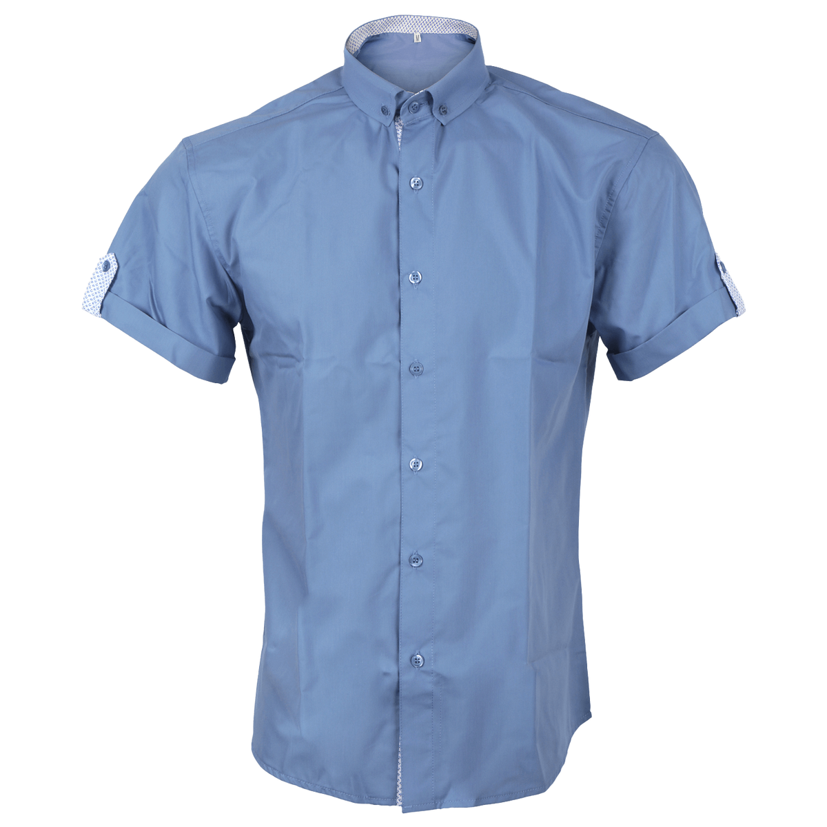 Men's short sleeve shirt PORTO FINO NAVY