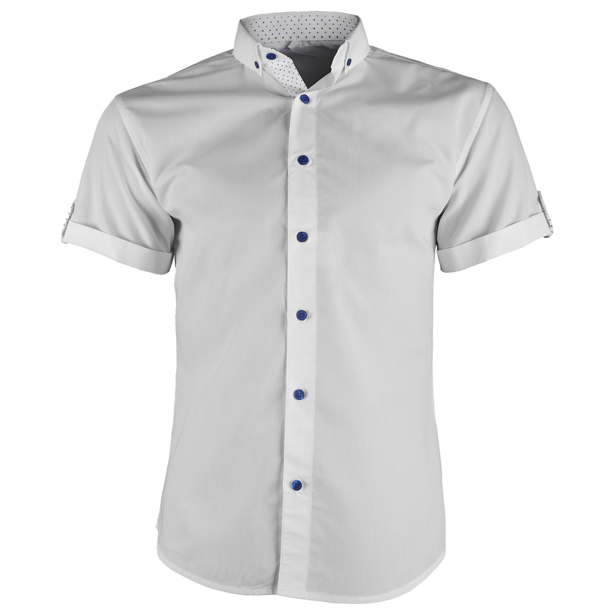 Men's short sleeve shirt PORTO FINO WHITE