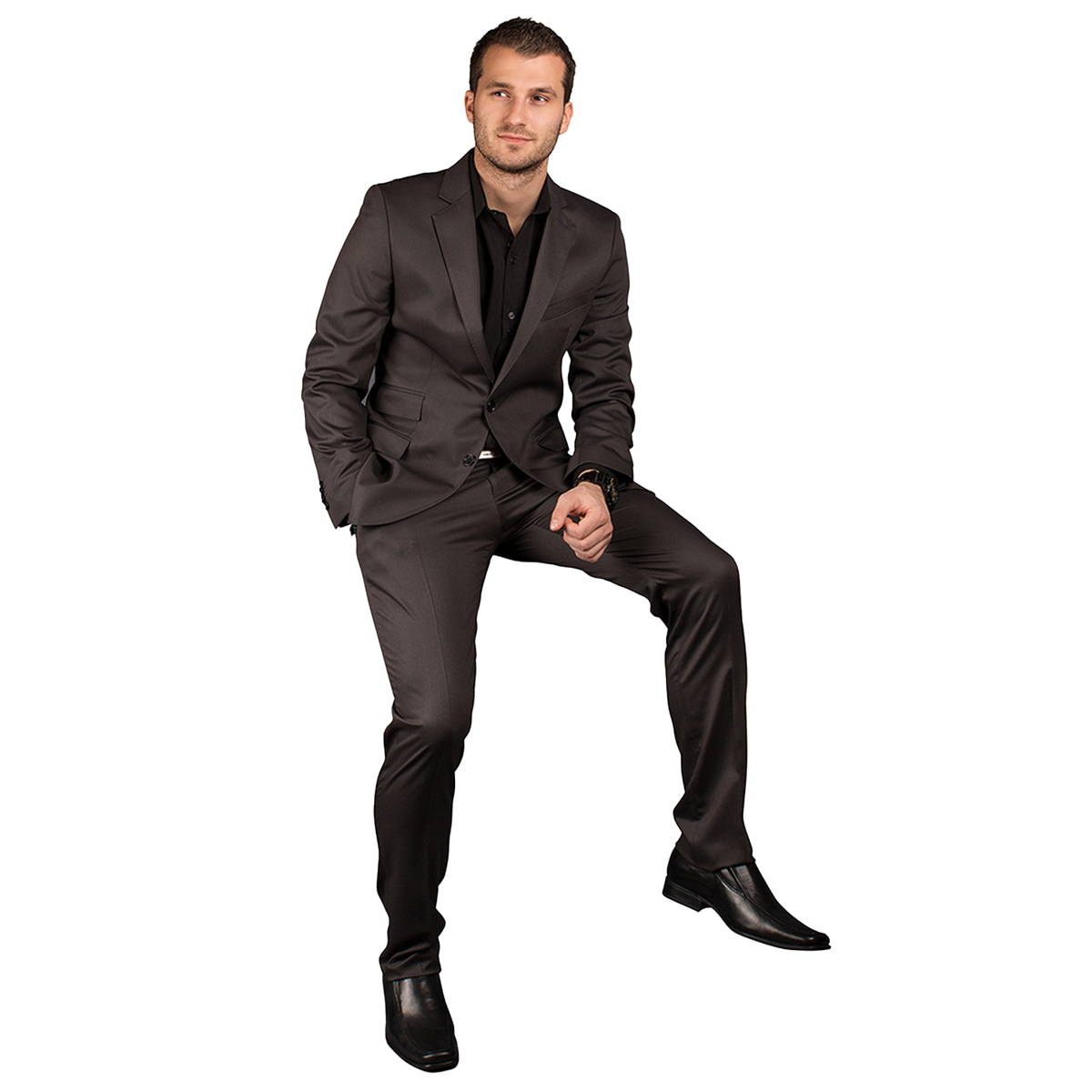 Ανδρικό παντελόνι RAGE DARK GREY - 2