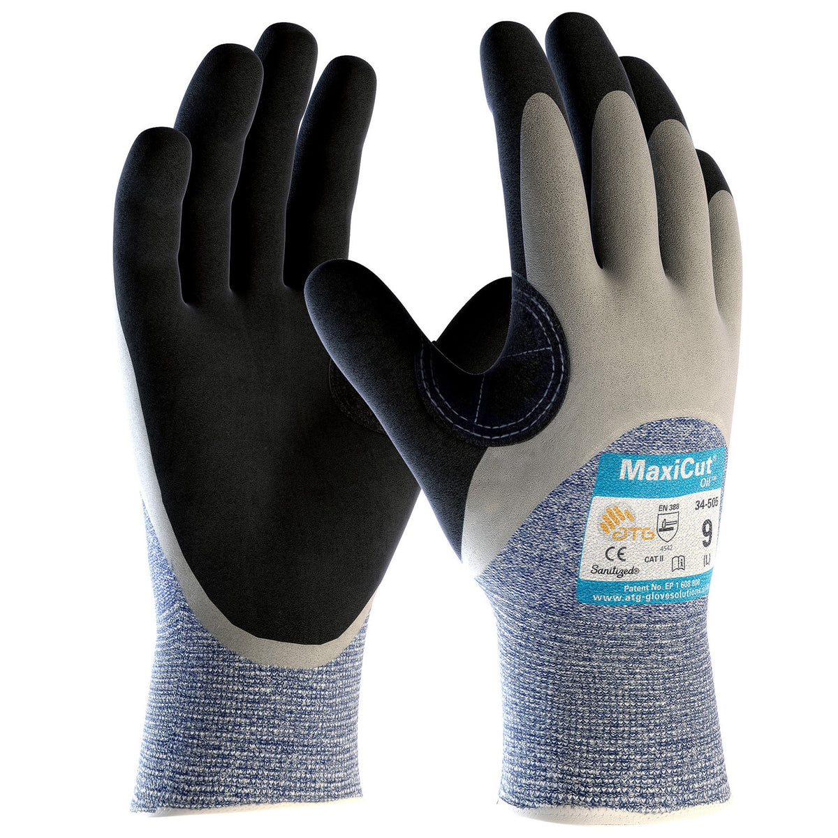 Γάντια βουτηγμένα σε νιτρίλιο ATG MAXICUT OIL