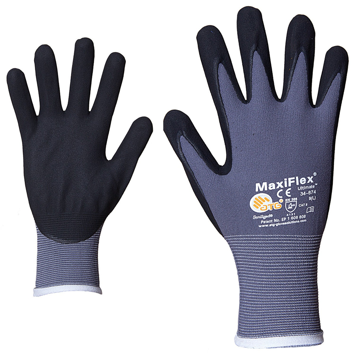 Γάντια βουτηγμένα σε νιτρίλιο ATG MAXIFLEX ULTIMATE
