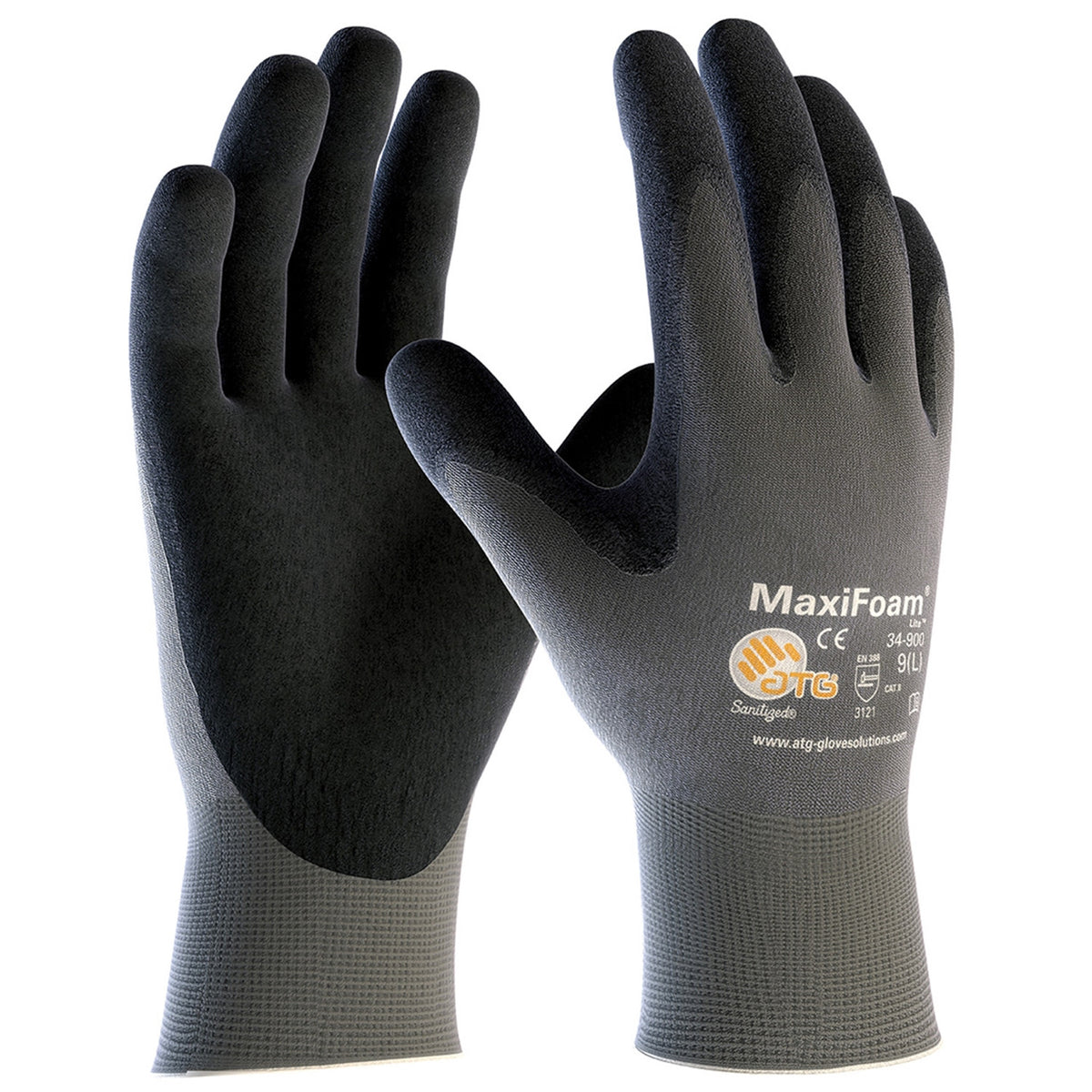Γάντια βουτηγμένα σε νιτρίλιο ATG MAXIFOAM LITE