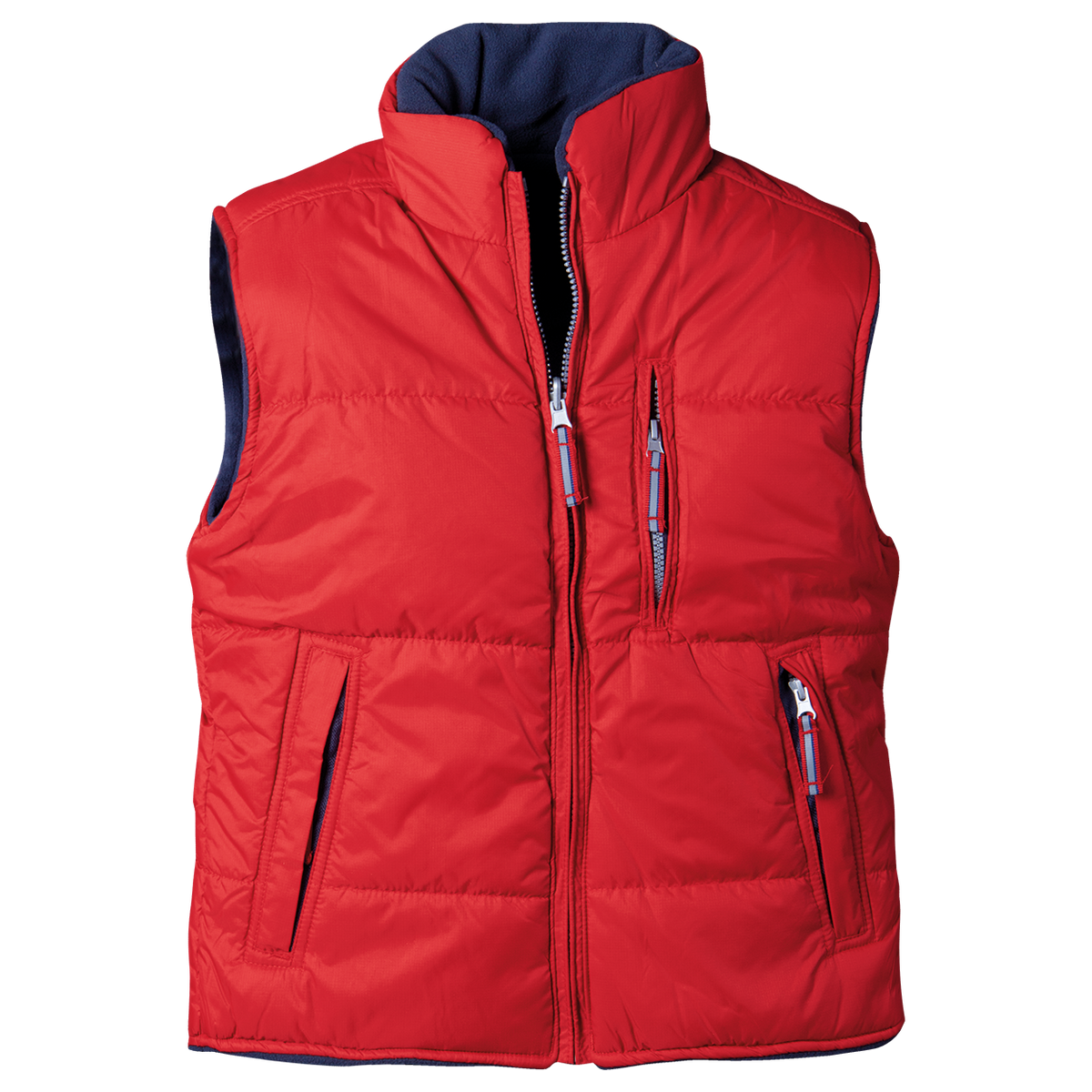 Γυναικείο καπιτονέ γιλέκο κόκκινο GAMMA RED - 1
