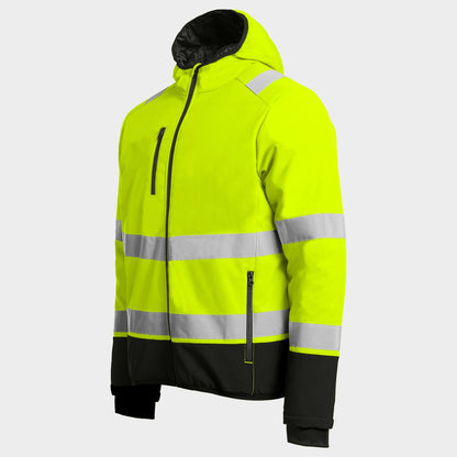Μπουφάν εργασίας REEF PAD HV SOFTSHELL YELLOW - 3
