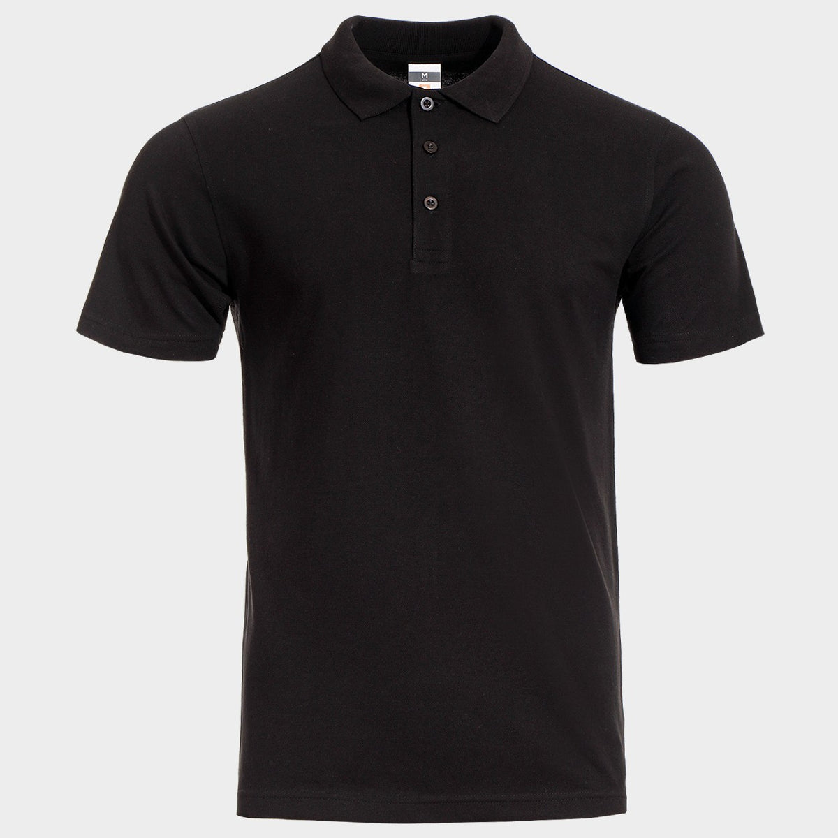 Μπλουζάκι πόλο STENSO NAOS BLACK - 1