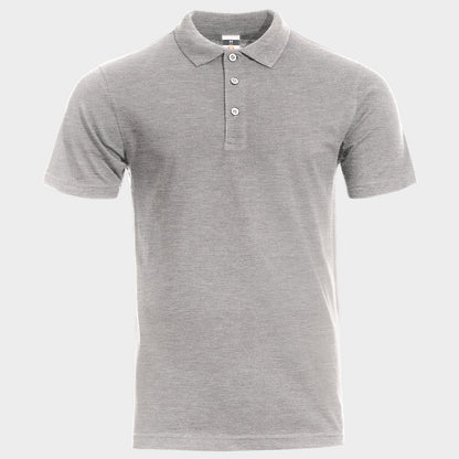 Μπλουζάκι πόλο STENSO NAOS GRAY MELANGE - 1