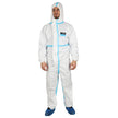 Προστατευτική ολόσωμη φόρμα με κουκούλα COVERALL WHITE 2.0 PNG TYPE 3, 4 - 1