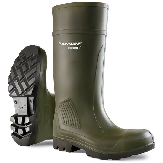 Λαστιχένιες μπότες DUNLOP PUROFORT PROFESSIONAL FULL SAFETY S5 CI SRA