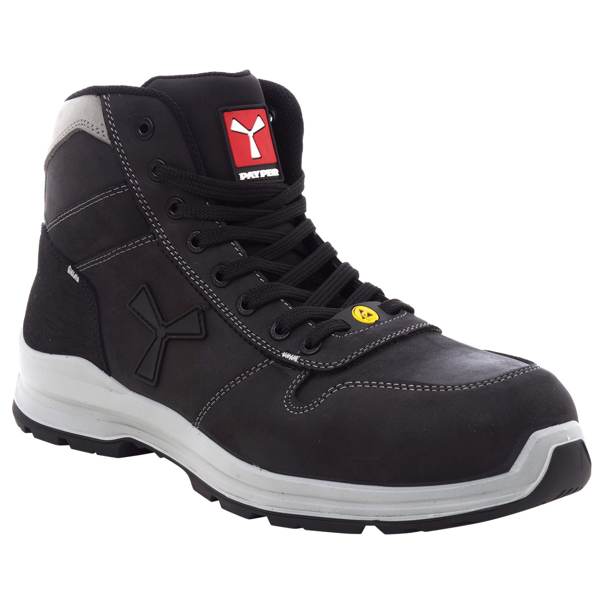 Παπούτσια ασφαλείας PAYPER GET FORCE MID TOTAL BLACK S3 SRC