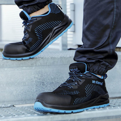 Παπούτσια ασφαλείας RACE PRO BLUE S1PS MF SR - 2