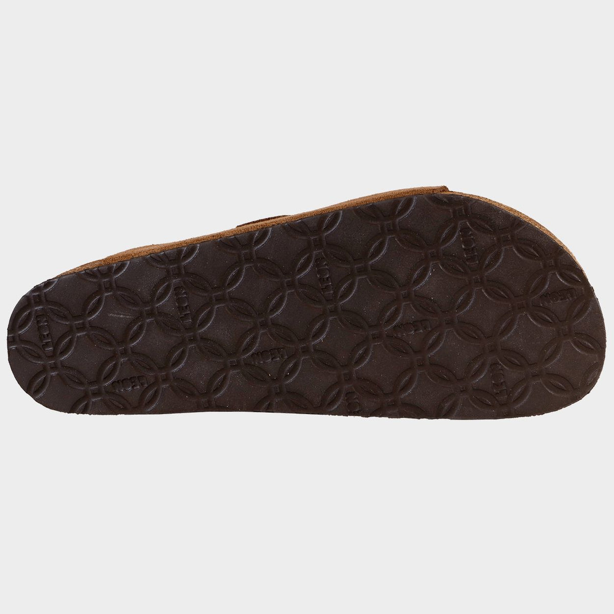 Ανδρικές παντόφλες LEON MAN BROWN SUEDE - 3