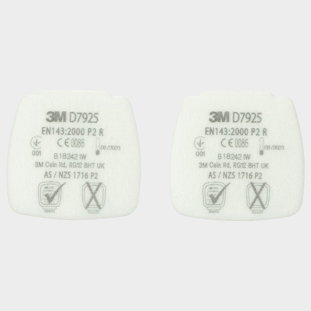 Φίλτρο σκόνης 3M Secure Click D7925 P2 - 1