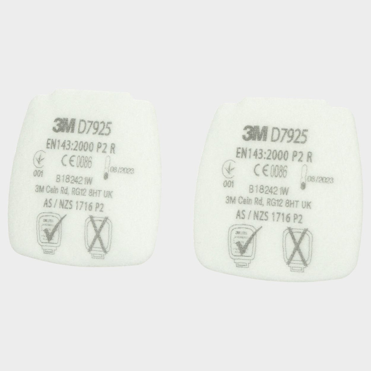 Φίλτρο σκόνης 3M Secure Click D7925 P2 - 2