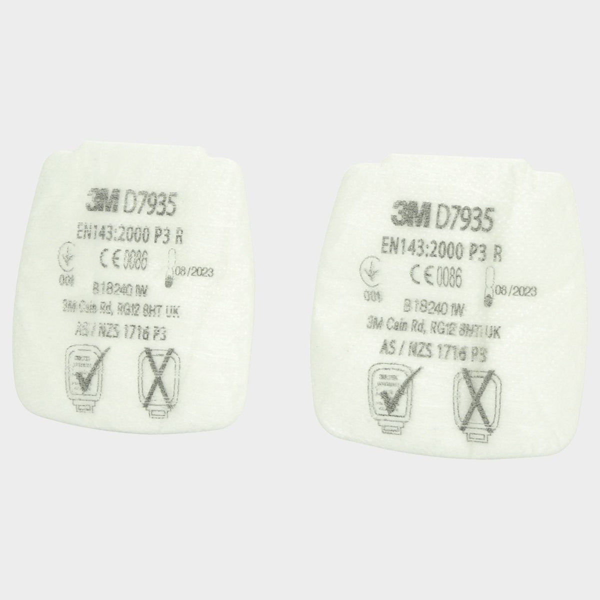 Φίλτρο σκόνης 3M Secure Click D7935 P3 - 2