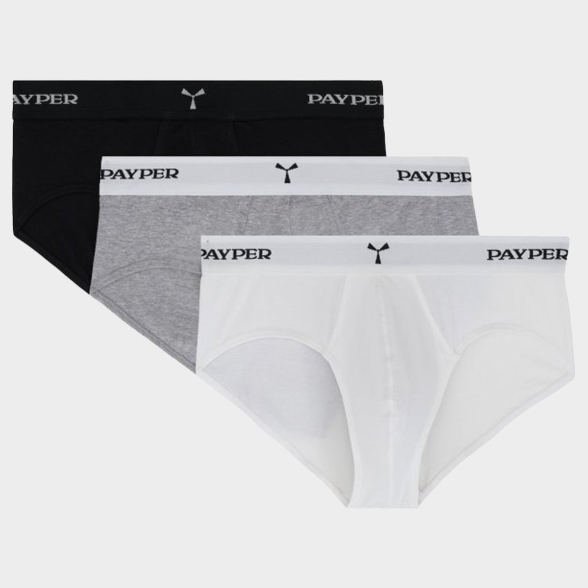 Σλιπάκια 3 τεμ. PAYPER GEORGE BLACK/GREY/WHITE - 1