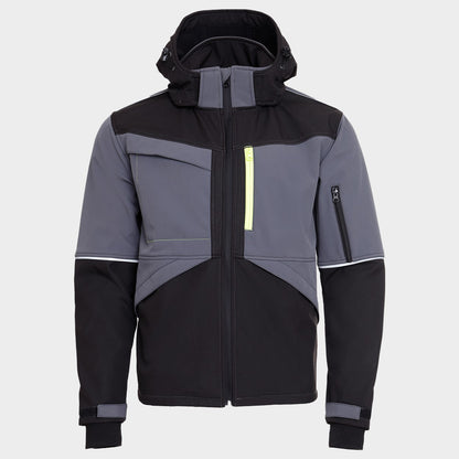 Μπουφάν Softshell PRISMA SOFTSHELL 2.0 BLACK/GREY - 1
