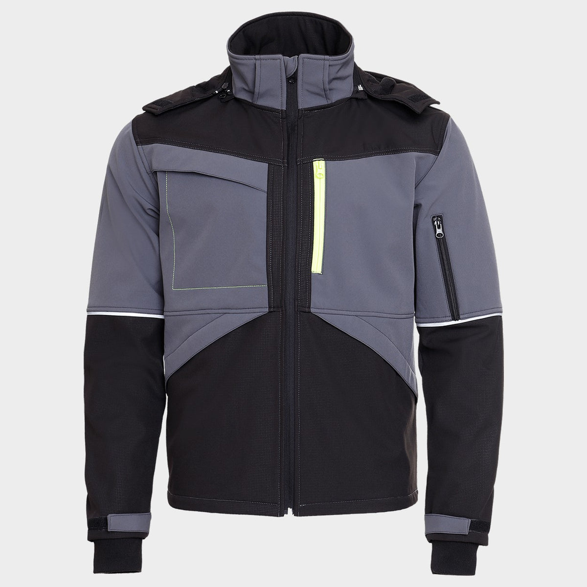 Μπουφάν Softshell PRISMA SOFTSHELL 2.0 BLACK/GREY - 3