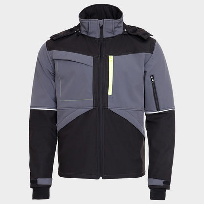 Μπουφάν Softshell PRISMA SOFTSHELL 2.0 BLACK/GREY - 3