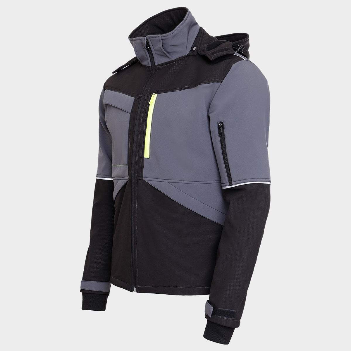 Μπουφάν Softshell PRISMA SOFTSHELL 2.0 BLACK/GREY - 5