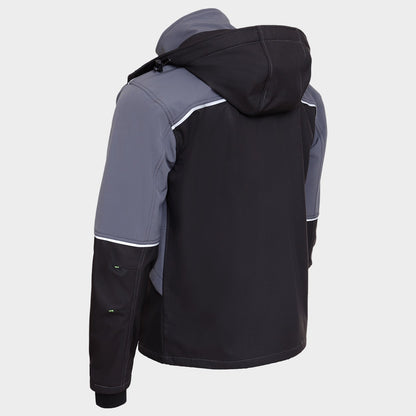 Μπουφάν Softshell PRISMA SOFTSHELL 2.0 BLACK/GREY - 6
