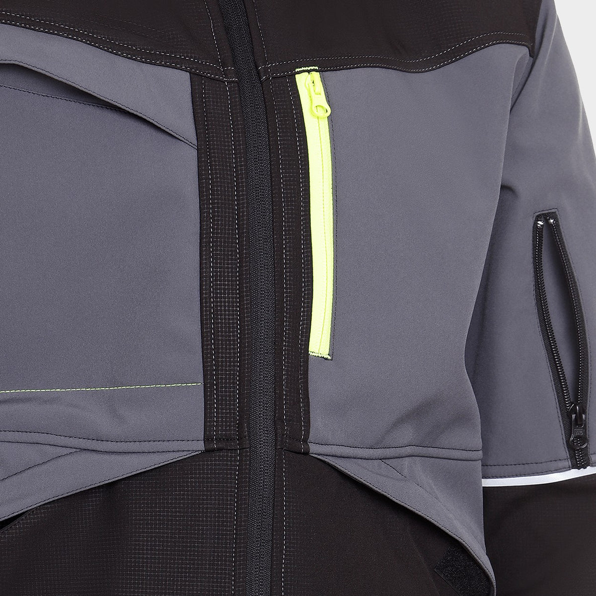 Μπουφάν Softshell PRISMA SOFTSHELL 2.0 BLACK/GREY - 7