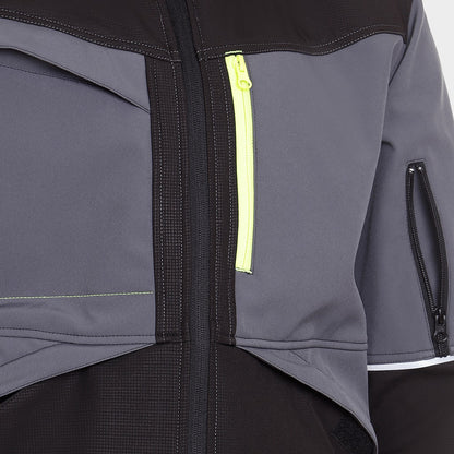 Μπουφάν Softshell PRISMA SOFTSHELL 2.0 BLACK/GREY - 7