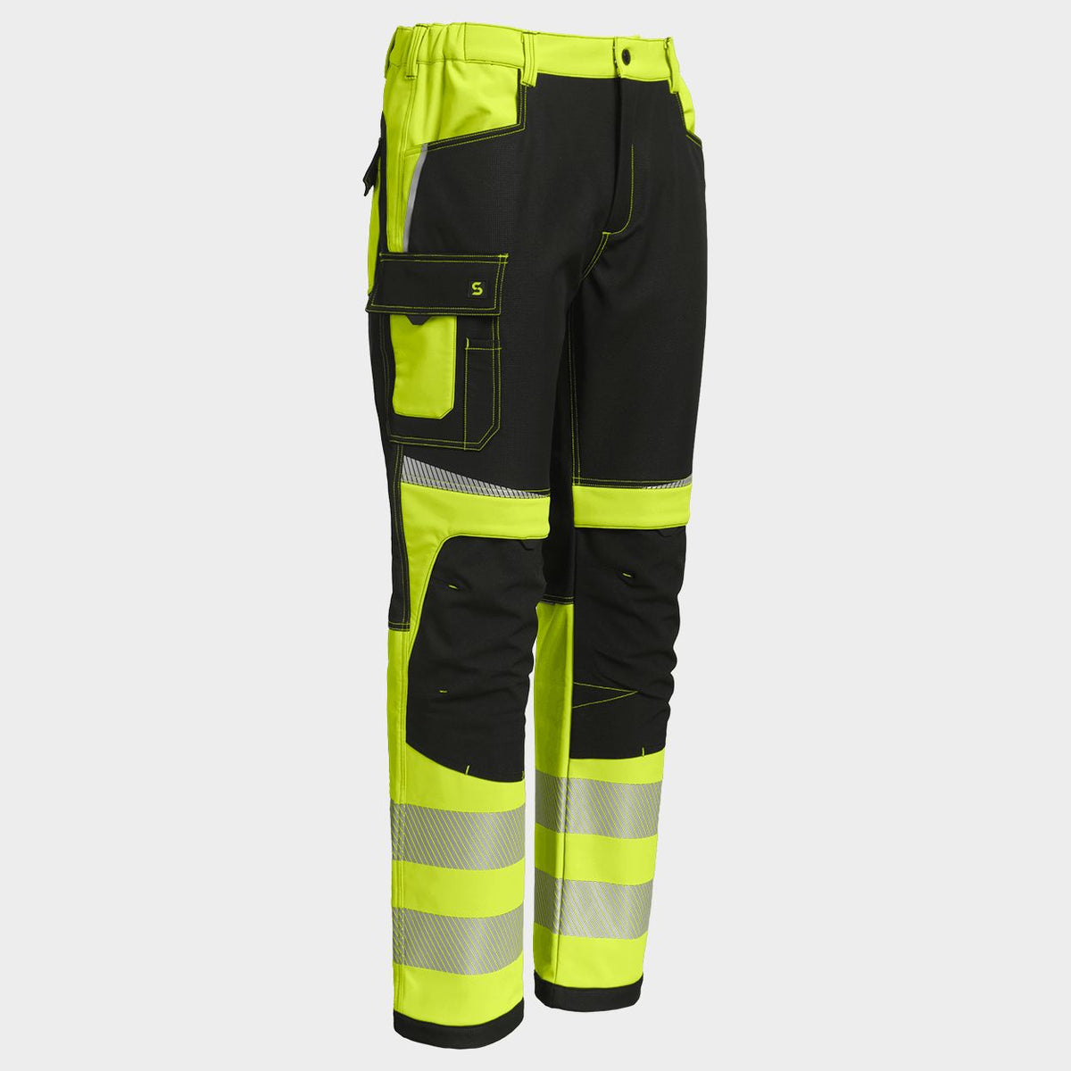 Softshell παντελόνι PRISMA 2.0 HV YELLOW/BLACK - 3