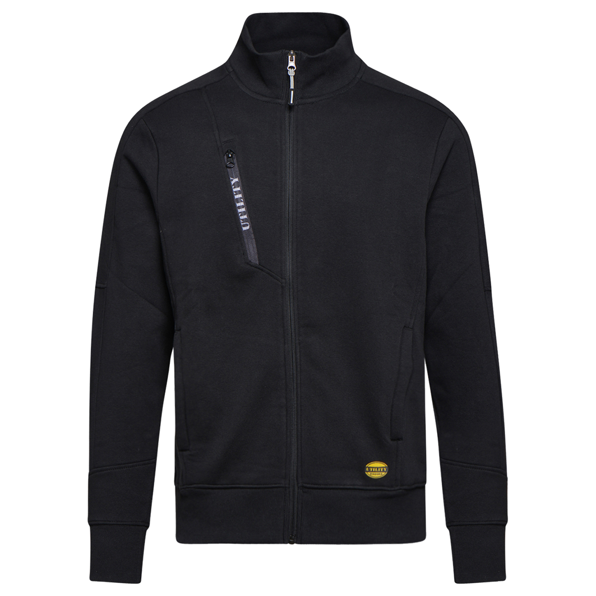 Ανδρική ζακέτα DIADORA FZ LITEWORK BLACK - 1