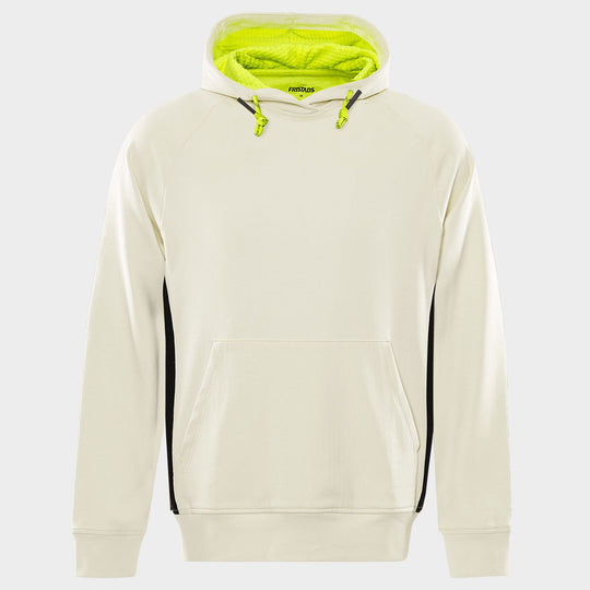 Φούτερ FRISTADS HOODED STRETCH WHITE - 1