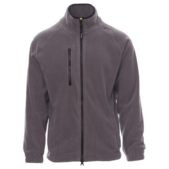 Ανδρική φλις ζακέτα PAYPER NORWAY GREY