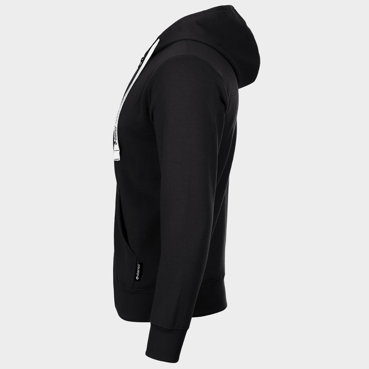 Ζακέτα φούτερ REMO BLACK - 5