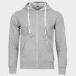Ζακέτα φούτερ REMO GRAY MELANGE - 1