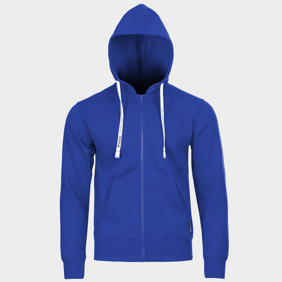 Ζακέτα φούτερ REMO ROYAL BLUE - 3
