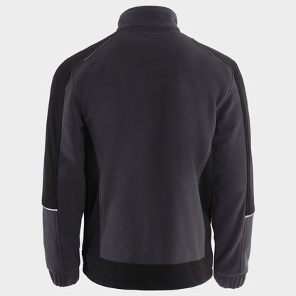 Ζακέτα φλιζ REVOLT FLEECE GREY/BLACK/PETROL - 2