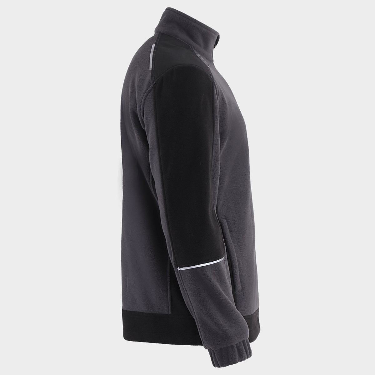 Ζακέτα φλιζ REVOLT FLEECE GREY/BLACK/PETROL - 5