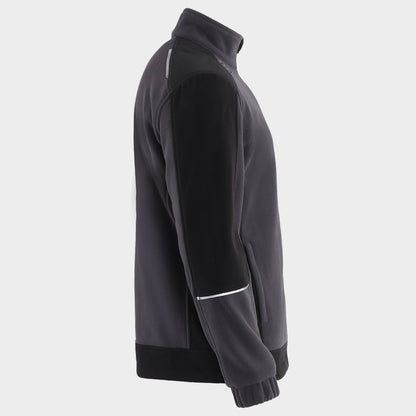 Ζακέτα φλιζ REVOLT FLEECE GREY/BLACK/PETROL - 5
