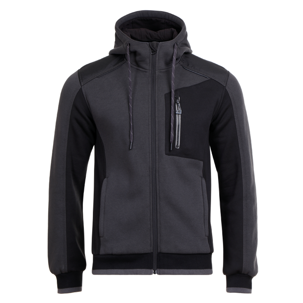 Суитшърт REVOLT GREY/BLACK - 1