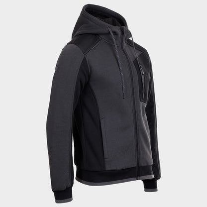Ζακέτα φούτερ REVOLT GREY/BLACK - 4