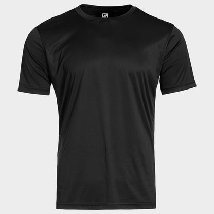 Κοντομάνικη μπλούζα FIT BLACK - 1