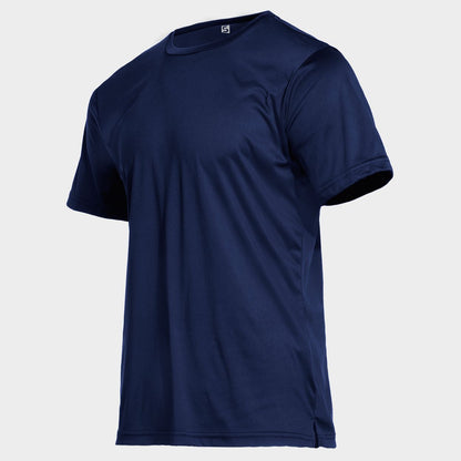 Κοντομάνικη μπλούζα FIT DARK BLUE - 4