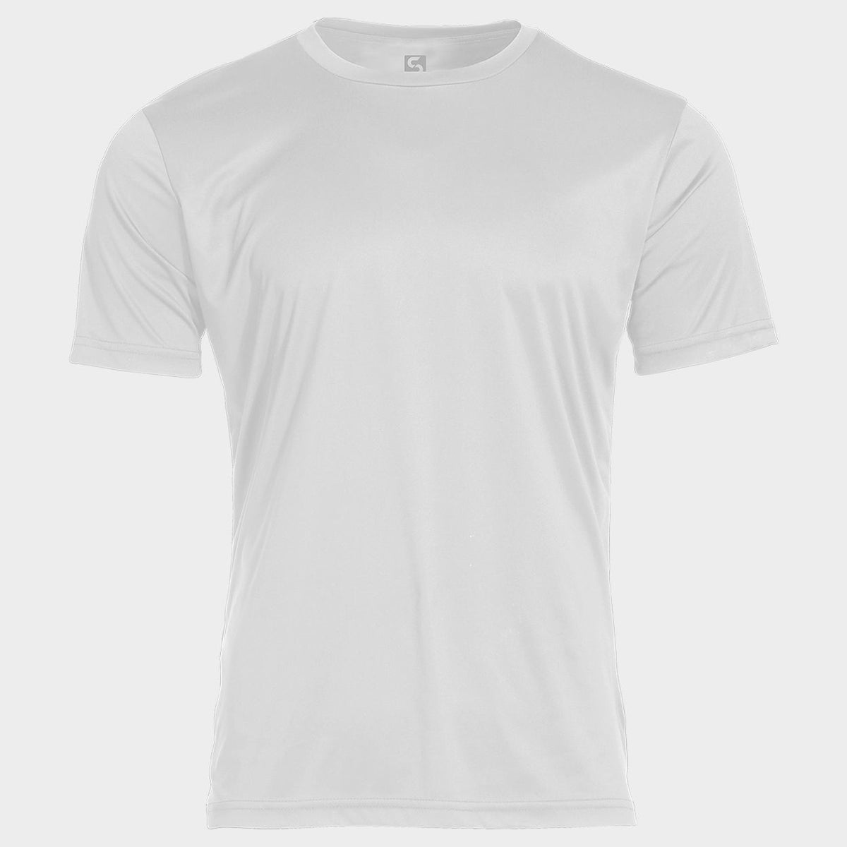 Κοντομάνικη μπλούζα FIT WHITE - 1