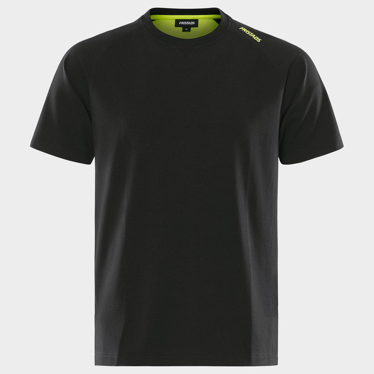 Κοντομάνικη μπλούζα FRISTADS HEAVY STRETCH BLACK - 1