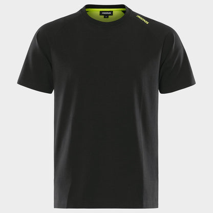 Κοντομάνικη μπλούζα FRISTADS HEAVY STRETCH BLACK - 1