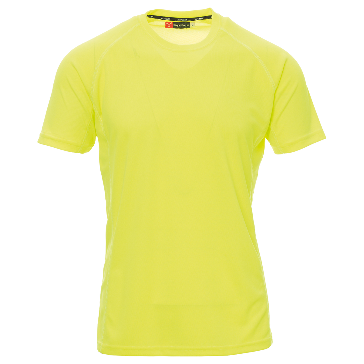 Κοντομάνικη μπλούζα PAYPER RUNNER FLUO YELLOW